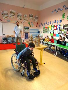Ovládání invalidního vozíku